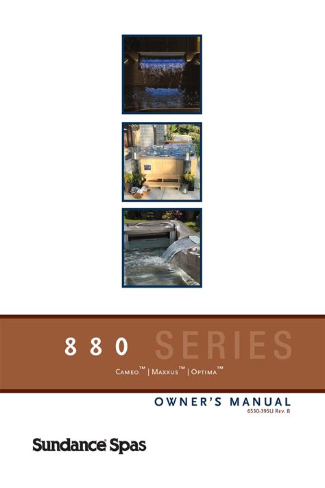 Sundance cameo optima coastal operating manual. - Level one fluid warmer service manual.