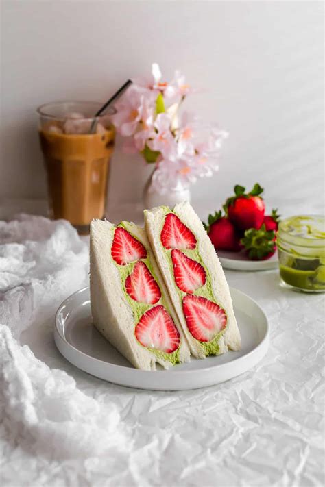 Sunday Brunch: Strawberry matcha sandwiches with Yokocho
