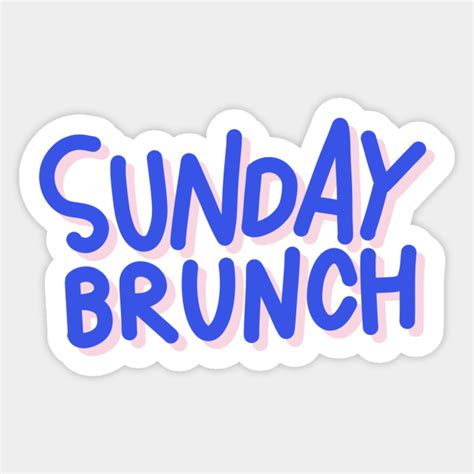 Sunday Brunch Merch TeePublic UK