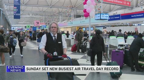 Sunday air travel set record: TSA