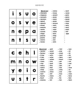 Hartford Courant (Sunday) BOGGLE BRAIN BUSTERS! 2020-12-06 - By David L. Hoyt & Jeff Knurek Instructio­ns: Find as many words as you can by linking letters up, down, side-to-side and diagonally, writing words on a blank sheet of paper. You may only use each letter box once within a single word.. 