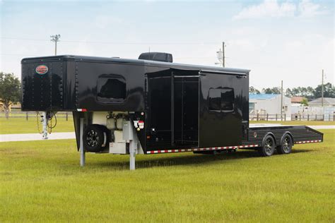 horse; livestock & low pro; living quarters; cargo; utility & open car haulers; motorsports; toy hauler; rv & toy box; commercial trailers. 