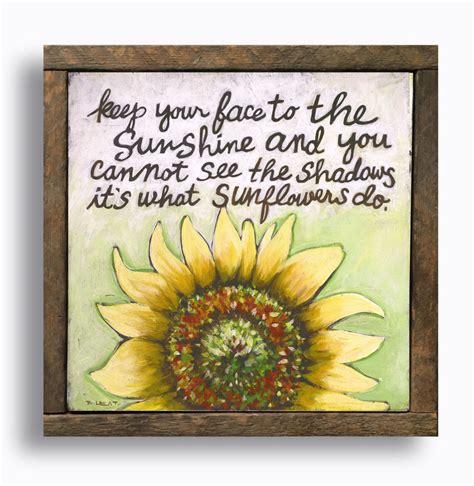 Sunflower Motivational Wall Art - Etsy