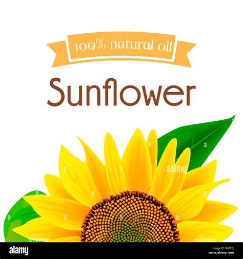 Sunflower Oil Label Images Free Vectors, Stock Photos & PSD