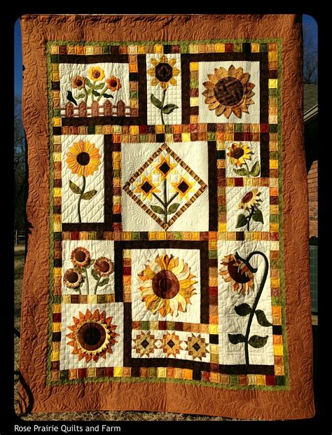 Sunflower Quilt Pattern