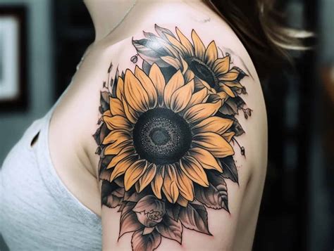 Sunflower Tattoos: Meanings, Tattoo Styles & Ideas