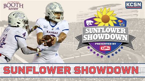 Sunflower showdown 2022. The Big 12 regular season ends Saturday with the Sunflower Showdown between University of Kansas and Kansas State University in Manhattan. ... Posted: Nov 22, 2022 / 01:24 PM CST. Updated: Nov 22 ... 