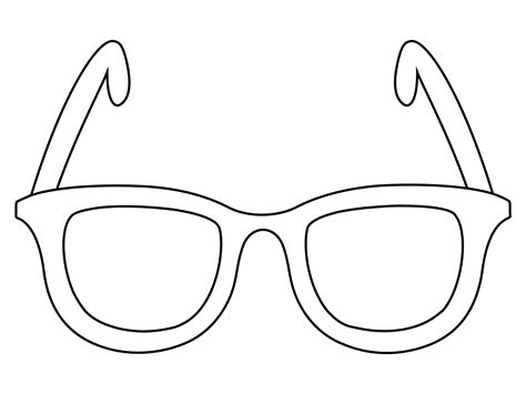 Sunglasses Coloring Pages