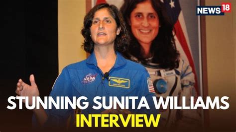 Sunita williams interview with the actors