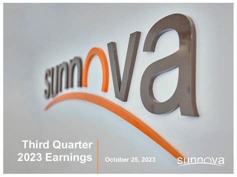 Sunnova Energy: Q3 Earnings Snapshot