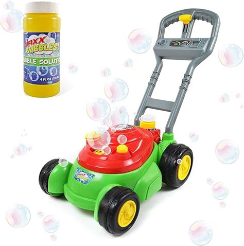 Sunny Days Entertainment Bubble-N-Go Deluxe Toy Bubble Lawn Mower …