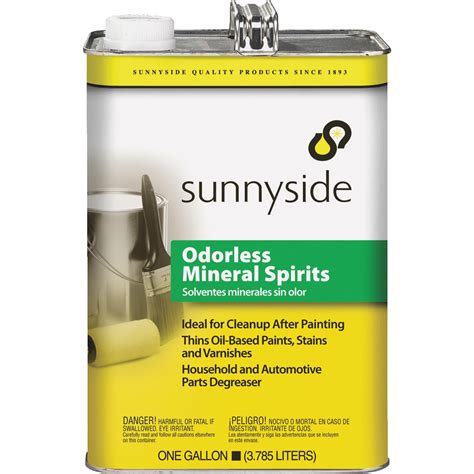 Sunnyside low odor mineral spirits sds. Low Odor Mineral Spirits Manufacturer Grainger Global Sourcing / W.W. Grainger / Acklands-Grainger /Grainger Spec. Div Product code 44ZU22, 803, 44ZU14, 5KPY3 Revision date 2015 May 28 Language English 