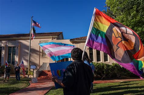 Sunol school board meeting devolves into chaos, audience thrown out as Pride flag banned