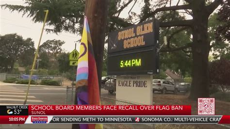 Sunol school board members face recall over flag ban