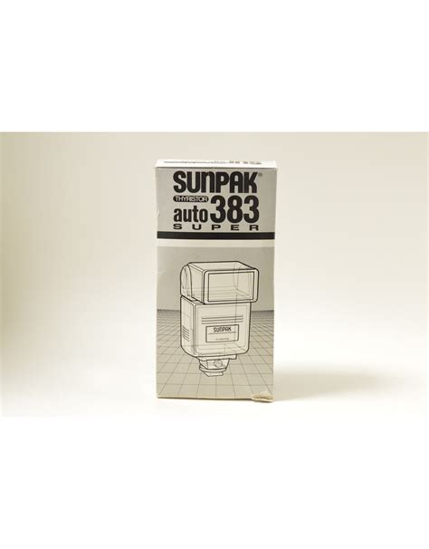 Sunpak 383 Guide Number