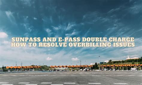 Sunpass and e-pass double charge. E-PASS also offers a pay-as-you-go option, which is convenient if you don't use toll roads frequently. Another factor to consider is the cost of each system. While both SunPass and E-PASS charge a one-time fee for the transponder, SunPass has a lower fee of $4.99 compared to E-PASS at $9.95. 