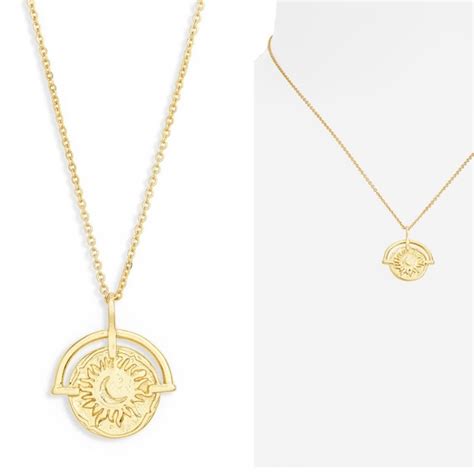 Sunray Coin Pendant Necklace - madewell.com