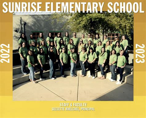 Sunrise Elementary - Staff Directory