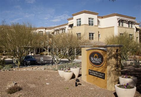 Sunrise senior living tucson. THE WATERMARK AT CONTINENTAL RANCH, ASSISTED LIVING AND MEMORY CARE IN TUCSON, ARIZONA Located in the northwest Tucson, The Watermark at Continental Ranch features retreat-like Assisted Living and Memory Care with a grand suite of amenities, services, and programs to make our community feel like a five-star … 