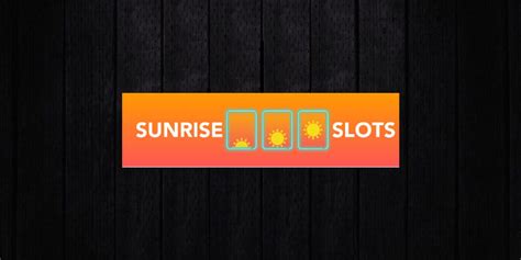 Sunrise slots code bonus sans dépôt