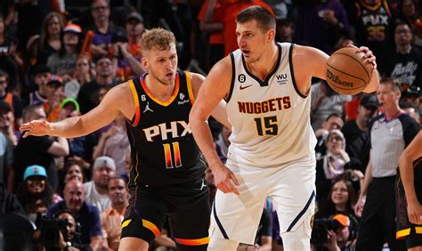  Visit ESPN for Denver Nuggets live scores, video highlights, and latest news. ... vs Suns. L 117-107 @ Lakers. W 124-114. vs Heat. W 103-97. vs ... We react to a thrilling Nuggets-Celtics game and ... . 