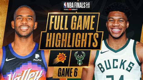 Suns vs. Bucks NBA Finals Game 6 Preview and Best Bet