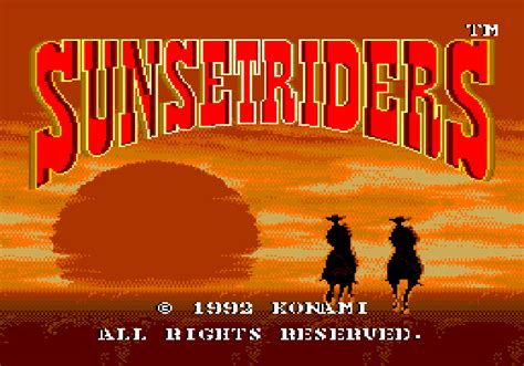Sunset Riders 1.0 Download (Free)  Software Informer.