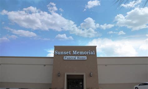 Sunset funeral brownsville. Sergio Ocampo's passing on Tuesday, August 23, 2022 has been publicly announced by Sunset Memorial Funeral Home & Crematory - Brownsville in Brownsville, TX.Legacy invites you to offer condolences 