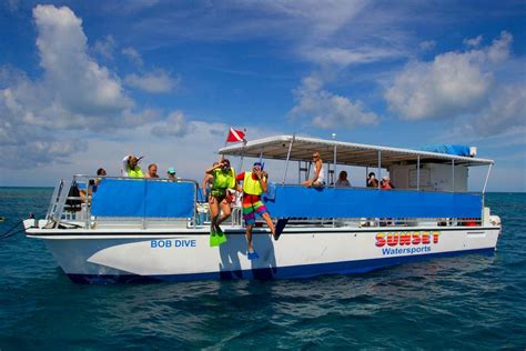 Sunset watersports key west. Call us today to reserve the boat for your wedding, charter, or event: (305)-296-2554. key-west-sandbar-trips. new boat in key west miss valyn. party at a sandbar in key west. dolphin playground in key west near me. group kayak eco tour in key west. key west back country adventure. The “Miss Valyn” is a quaint 54ft custom Gold … 