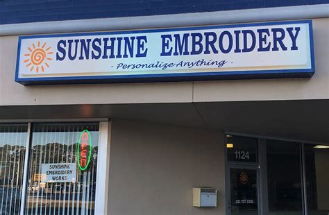 Sunshine Embroidery Works - Melbourne, FL 32904