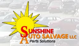 Sunshine auto salvage llc. Things To Know About Sunshine auto salvage llc. 
