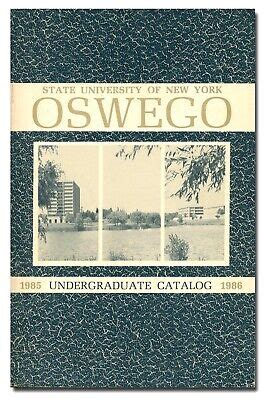 Suny Oswego Course Catalog