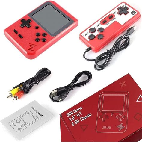 Sup 400 In 1 Games Retro Handheld Game Console With Remote Control at