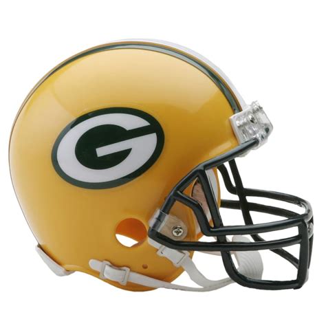 Super Bowl II Football Mini Helmet Case With A Green Bay Packers ...