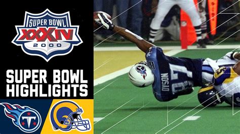 Super Bowl XXXIV (Rams vs. Titans): An Ultimate Recount of the …