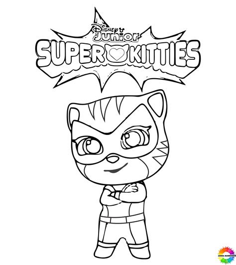 Super Coloring Sheets