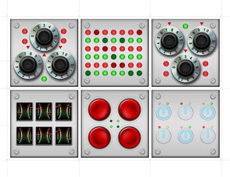 Super Deluxe Control PanelsColorbook4Nerdlings in 2021 Control panels, Printable spaceship