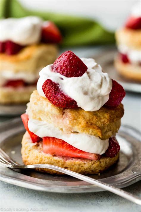 Super Easy Strawberry Shortcake Biscuits