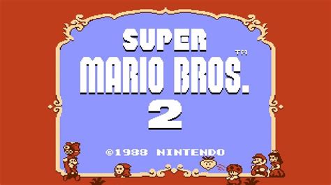 Super Mario Bros 2 - Complete Walkthrough - YouTube