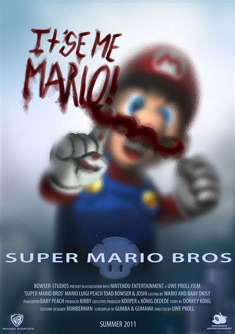 Super Mario BrosMovie Poster by Pyjak on DeviantArt