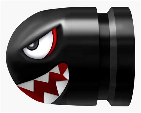 Super Mario Bullet Bill - Bullet Bala PNG Image Transparent PNG …