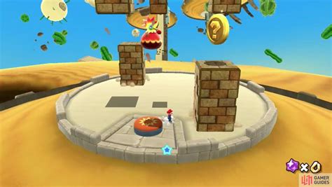 Super Mario Galaxy - Dusty Dune Galaxy: Sunbaked Sand Castle