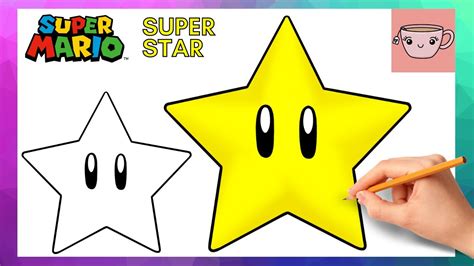 Super Mario Star Drawing