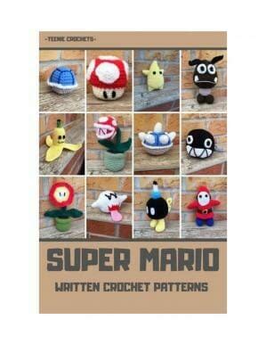 Super Mario Written Crochet Patterns