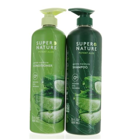 Super Nature Potent Aloe Gentle Moisture Shampoo, 30 fl oz