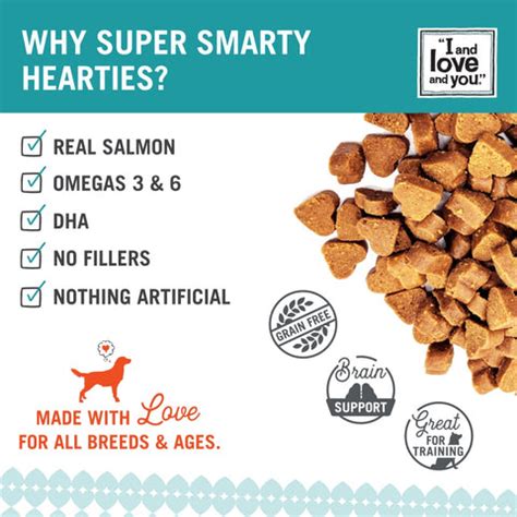 Super Smarty Hearties Dog Treats Dog treats grain free