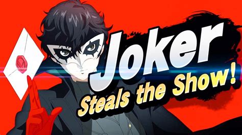 Super Smash Bros Ultimate Joker Reveal Trailer Card Flip