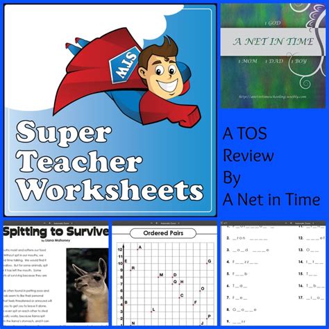 Super Teachers Free Printable Worksheets