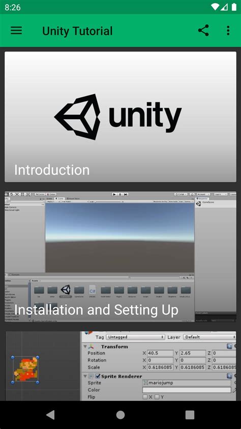 Super Unity Tutorial APK Download for Android 