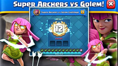 Strategy tips for Super Archer vs Golem challenge! Overwhelm with Firecracker. Code OJ CR https://link.clashroyale.com/en?suppo... BS https://link.brawlstars.com/supportcr... CoC.... 